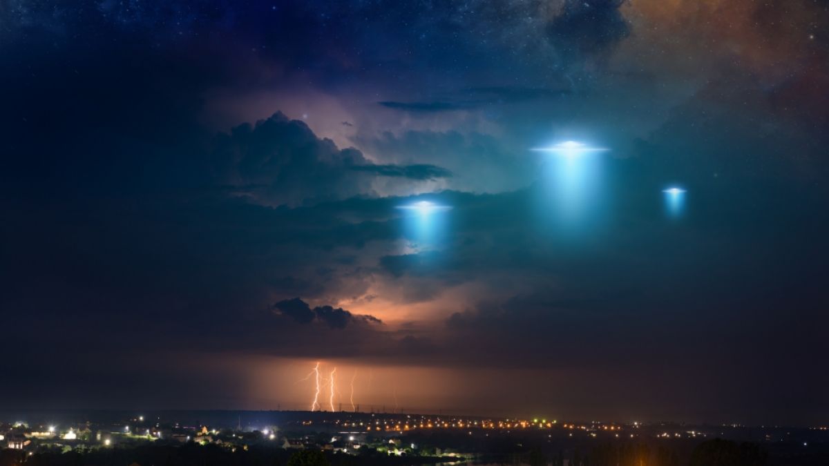 Ein Mann will am Nachthimmel über Nashville (Tennessee) eine Ufo-Flotte beobachtet haben. (Foto)