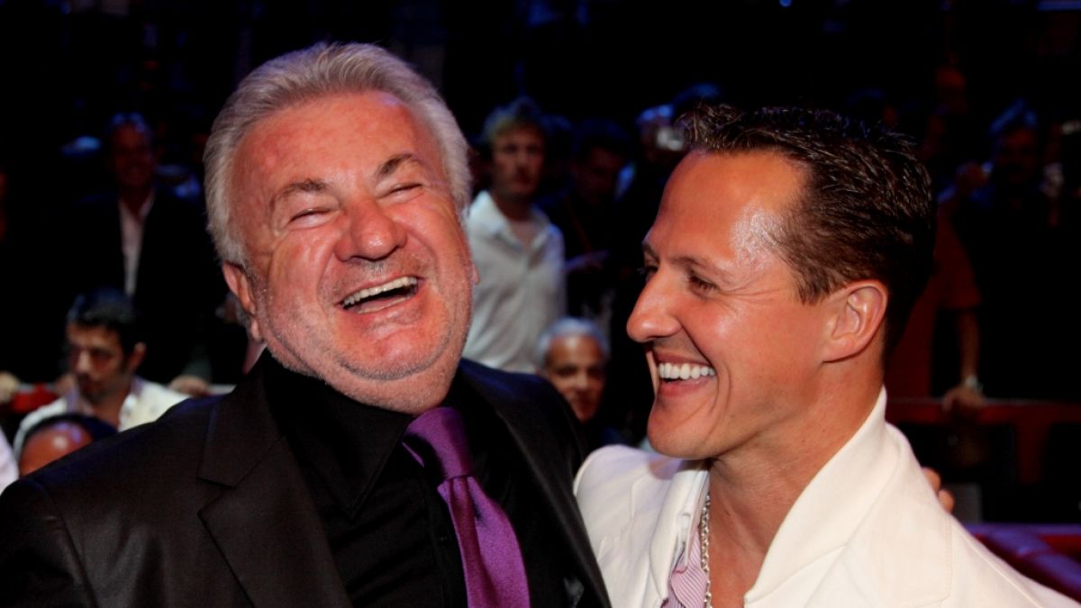 Willi Weber mit Michael Schumacher. (Foto)