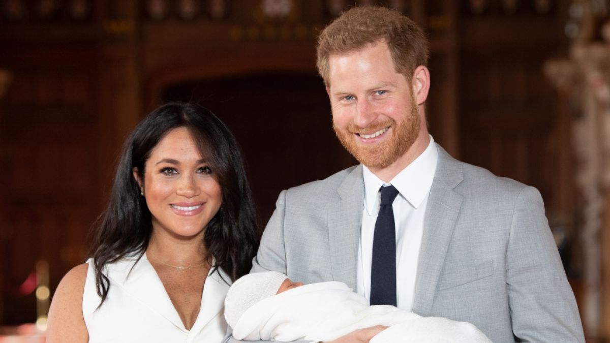 Meghan Markle und Prinz Harry im Jahr 2019 mit ihrem Sohn Archie. (Foto)