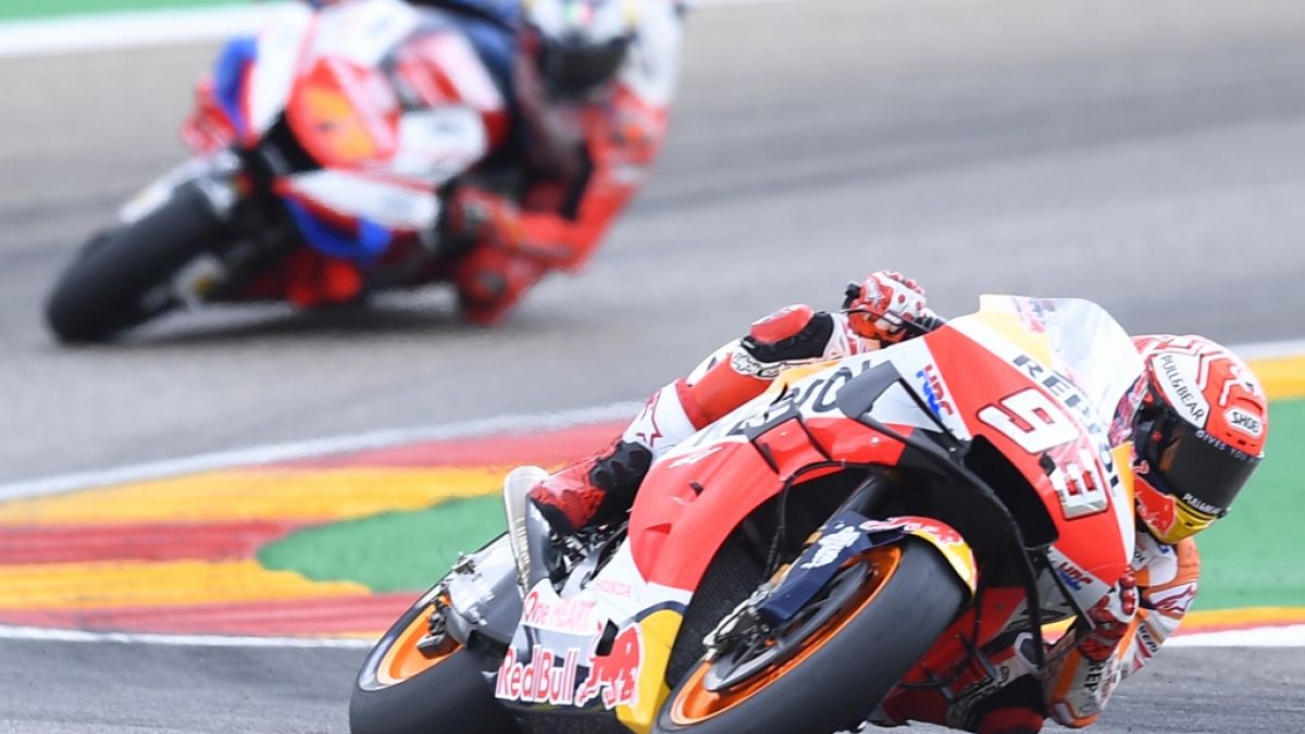Beim Großen Preis von Aragonien 2021 qualmen in der MotoGP, in Moto2 und Moto3 wieder die Reifen. (Foto)