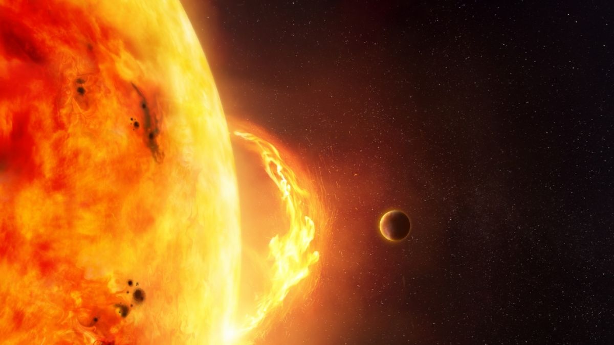 Ein schwerer Sonnensturm könnte massive Auswirkungen auf die Menschheit haben. (Foto)