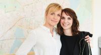Die Schauspielerinnen Katrin Jaehne (l) und Caroline Erikson ermitteln zusammen in der Serie 