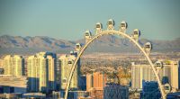 The High Roller in Las Vegas gilt als das größte Riesenrad der Welt.