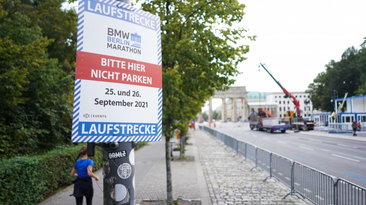 Zum Berlin Marathon am 26. September 2021 werden 25.000 Läufer und Läuferinnen erwartet. (Foto)
