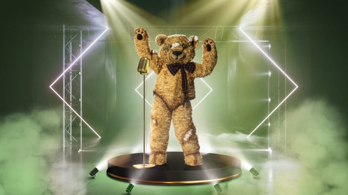Bühne frei für den Teddy! Der knuffige Bär geht bei "The Masked Singer" 2021 ins Rennen. (Foto)