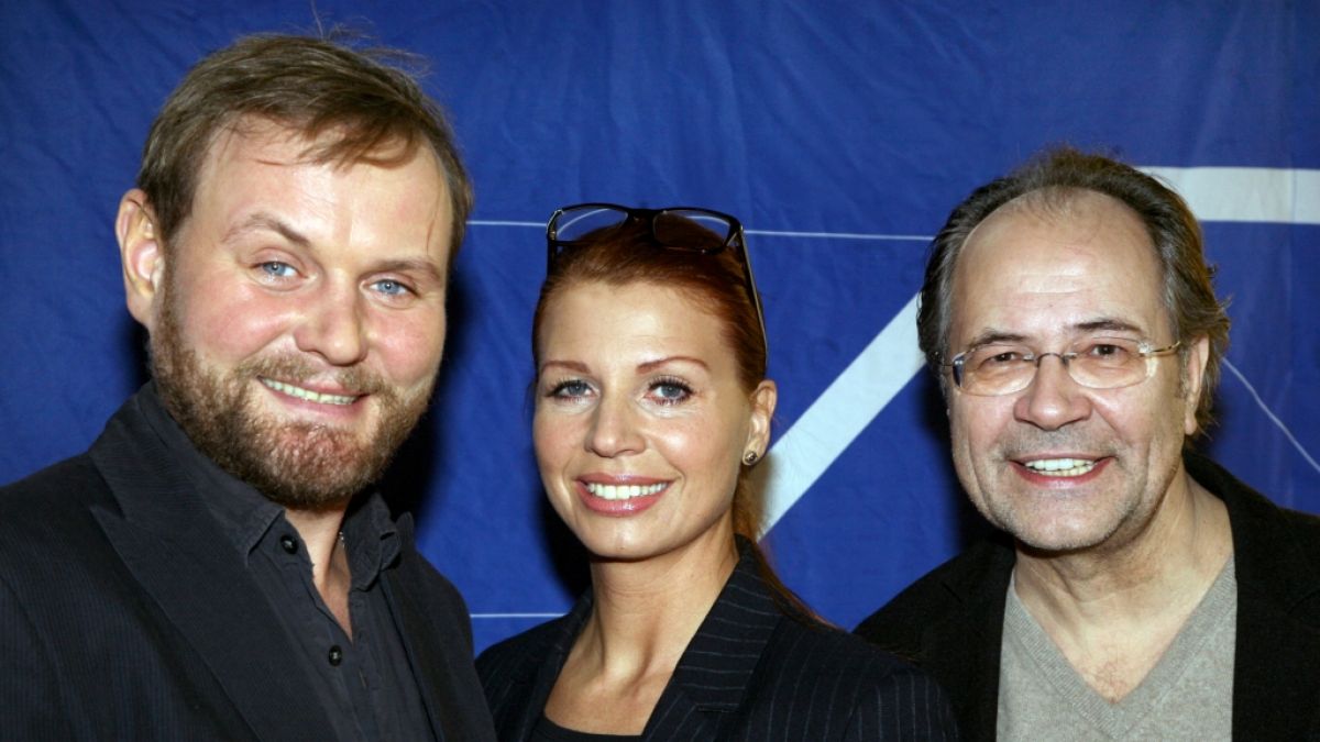 Die Schauspieler Devid Striesow (l-r), Elisabeth Brück und Hartmut Volle ermittelten im Saarländer "Tatort". (Foto)