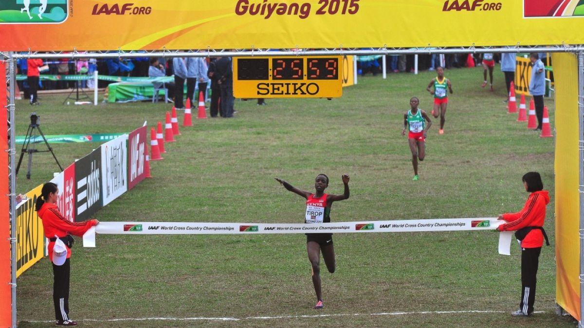 Die kenianische Langstreckenläuferin Agnes Jebet Tirop ist ermordet wurden - sie wurde nur 25 Jahre alt. (Foto)