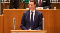 CDU-Politiker Hendrik Wüst ist seit dem 27. Oktober 2021 Ministerpräsident von Nordrhein-Westfalen und Amtsnachfolger von Armin Laschet.