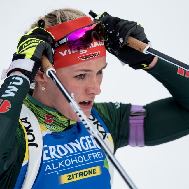 Familie statt Biathlon: Biathletin beendet Karriere