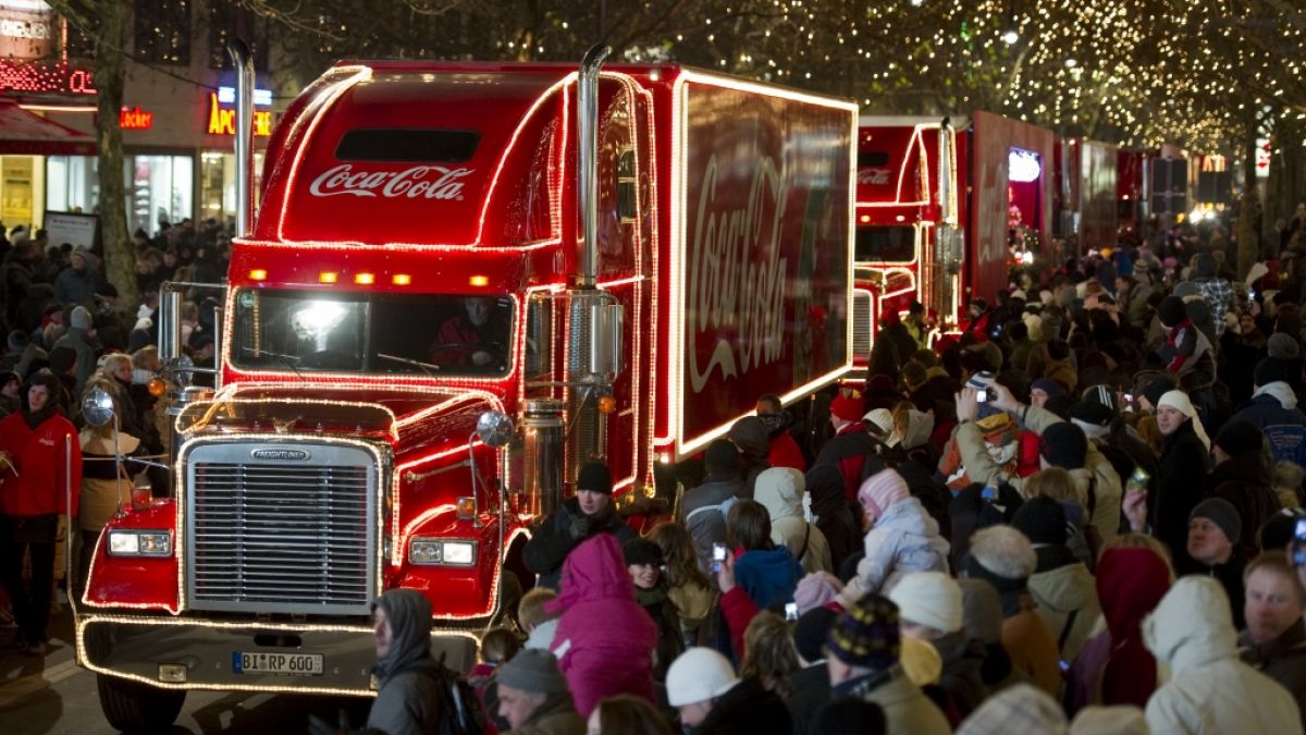 Rollen die knallroten Coca-Cola Weihnachtstrucks in diesem Jahr endlich wieder durch Deutschland? (Foto)