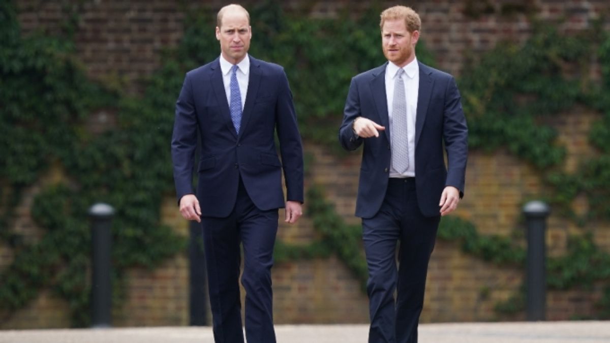 Prinz William ist immer noch wütend auf seinen Bruder Prinz Harry. (Foto)