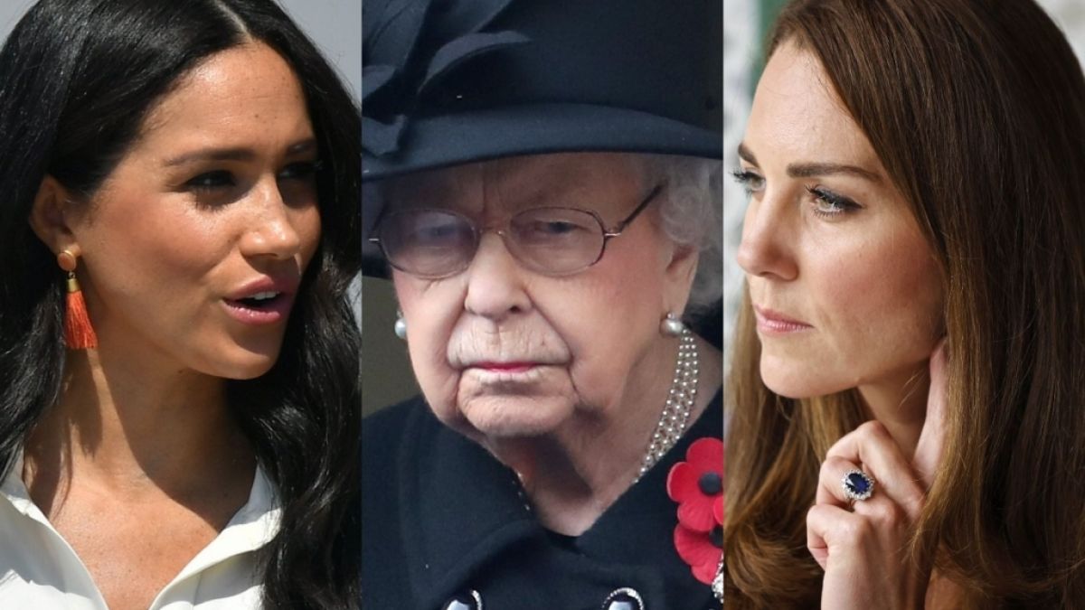 Meghan Markle, Queen Elizabeth II. und Kate Middleton fanden sich allesamt in den Royals-News der Woche wieder. (Foto)