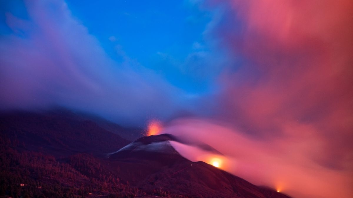 Der Vulkanausbruch auf La Palma forderte sein erstes Todesopfer. (Foto)