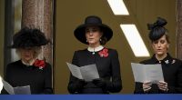Kate Middleton vertrat die Queen beim Gedenkevent am Remembrance Sunday. Für Royal-Fans steht fest: Herzogin Kate ist die nächste Königin. (Im Bild: Herzogin Camilla, Herzogin Kate und Gräfin Sophie, v.l.)