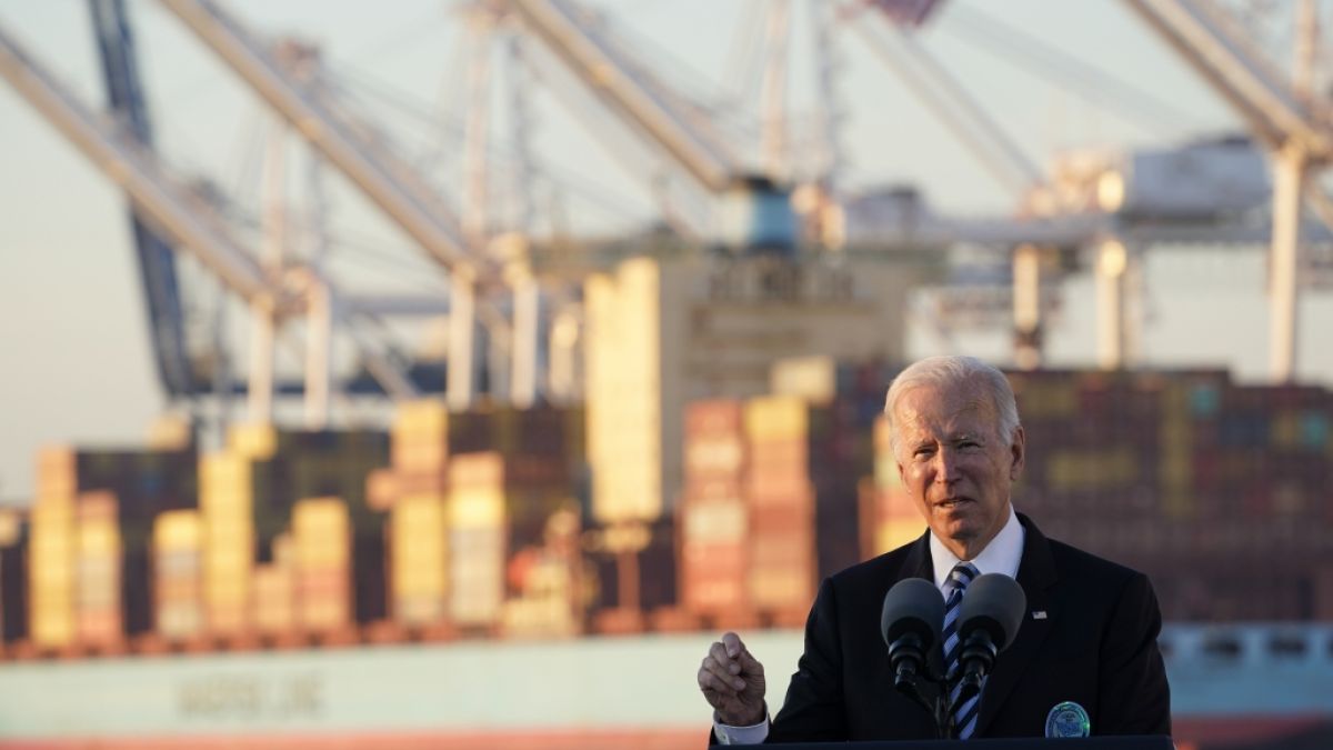 Joe Biden muss so manchen Spott über sich ergehen lassen. (Foto)