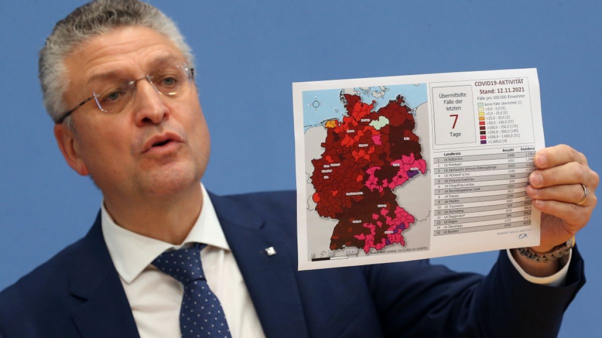 Die Corona-Lage in Deutschland spitzt sich immer weiter zu - RKI-Chef Lothar Wieler prognostiziert bereits eine fünfte Pandemie-Welle, während die Bundesrepublik gerade mitten in der vierten Welle festsitzt. (Foto)