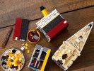 Die Lego Titanic besteht aus drei separat aufgebauten Abschnitten. (Foto)