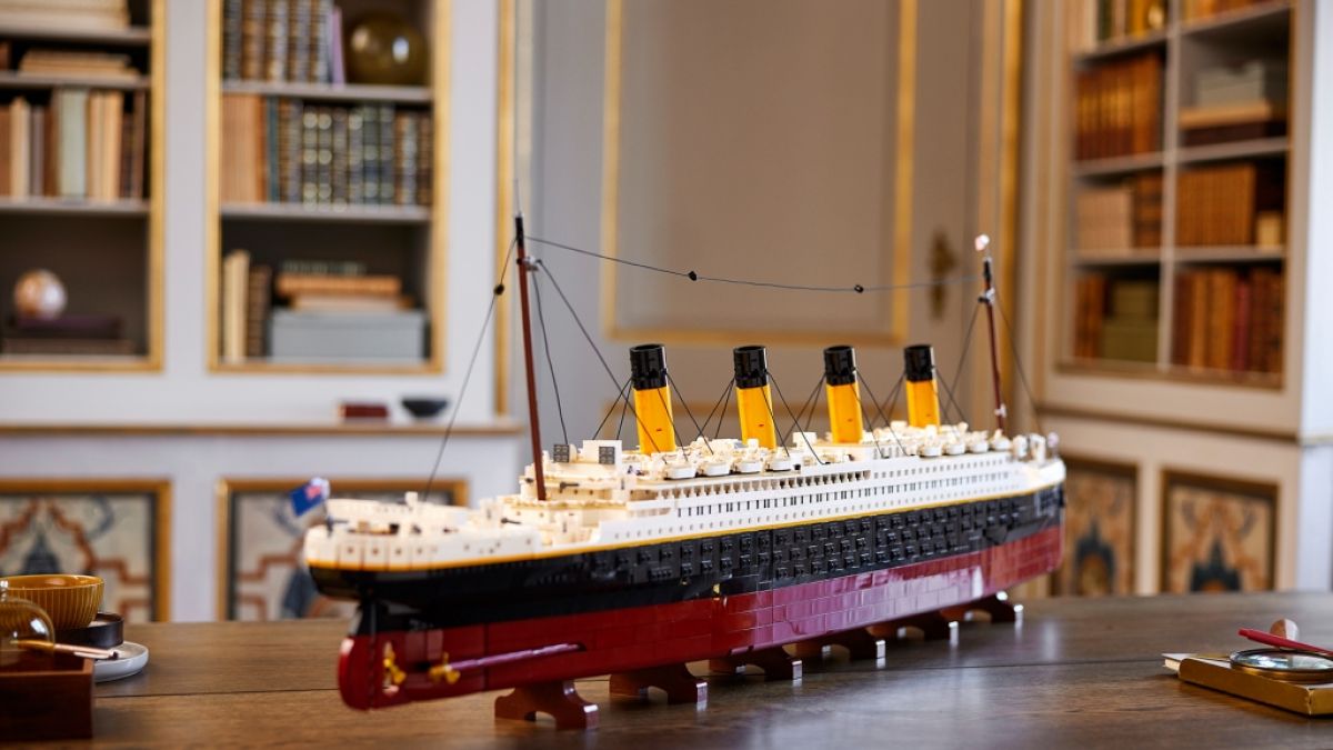 Die Lego Titanic ist das größte Set aller Zeiten. (Foto)