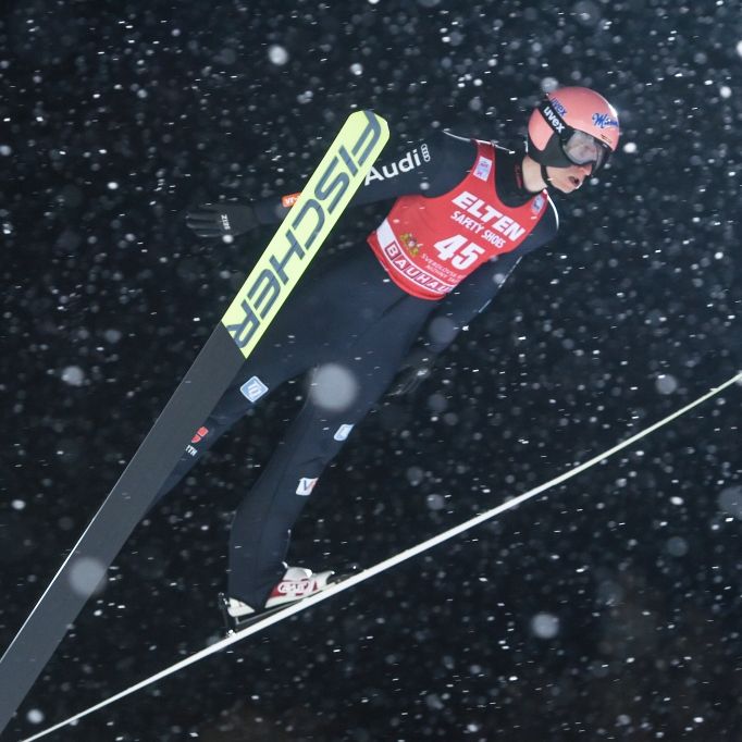 Skispringer Geiger und Eisenbichler auf Podest - Lanisek siegt