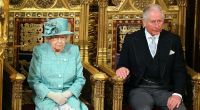 Prinz Charles reiste an, um an der Abdankungs-Zeremonie seiner Mutter Queen Elizabeth II. teilzunehmen.