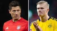 Beim Liga-Kracher Borussia Dortmund gegen Bayern München treffen auch die beiden Super-Stürmer Robert Lewandowksi und Erling Haaland aufeinander.