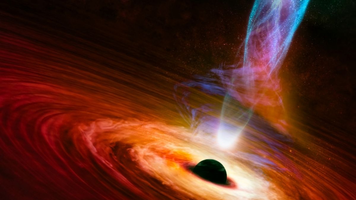 Astronomen haben ein verstecktes Paar supermassereicher schwarzer Löcher entdeckt. (Foto)