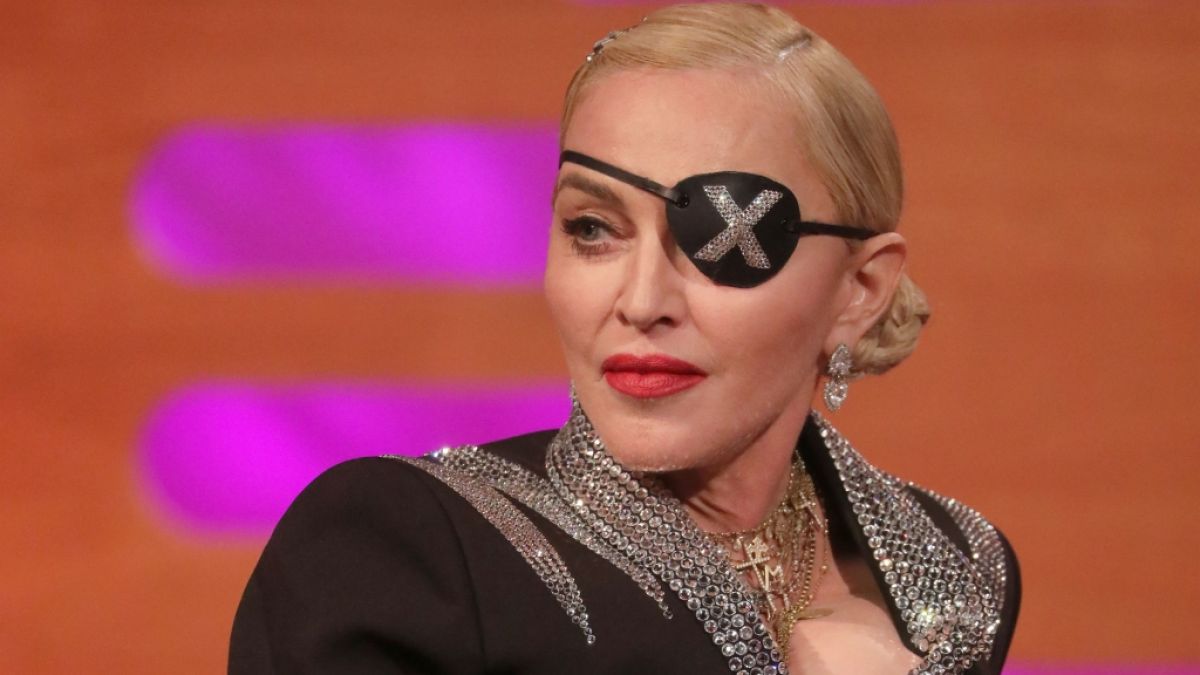 Madonna sorgte erneut für nackte Tatsachen. (Foto)