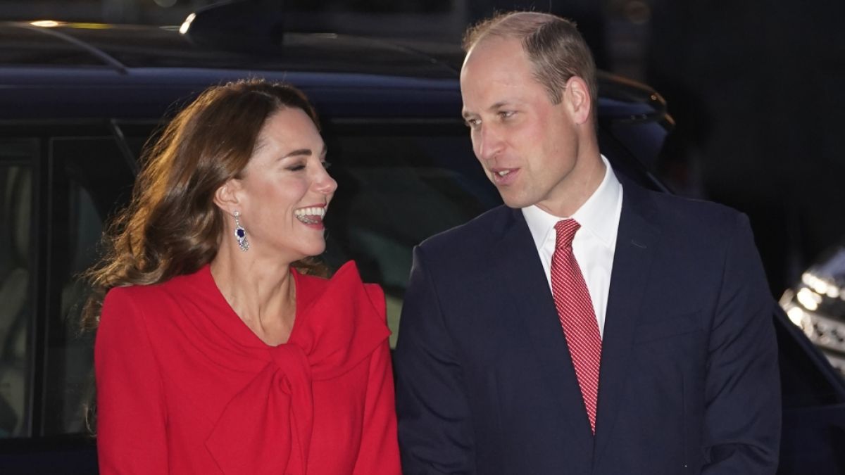 Da staunte Prinz William: Herzogin Kate wurde eine außerordentliche Ehre der Queen zuteil. (Foto)