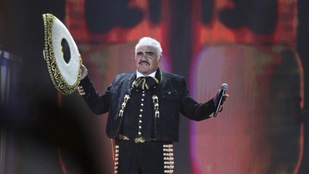 Der mexikanische Musiker und Schauspieler Vicente Fernández ist mit 81 Jahren gestorben. (Foto)