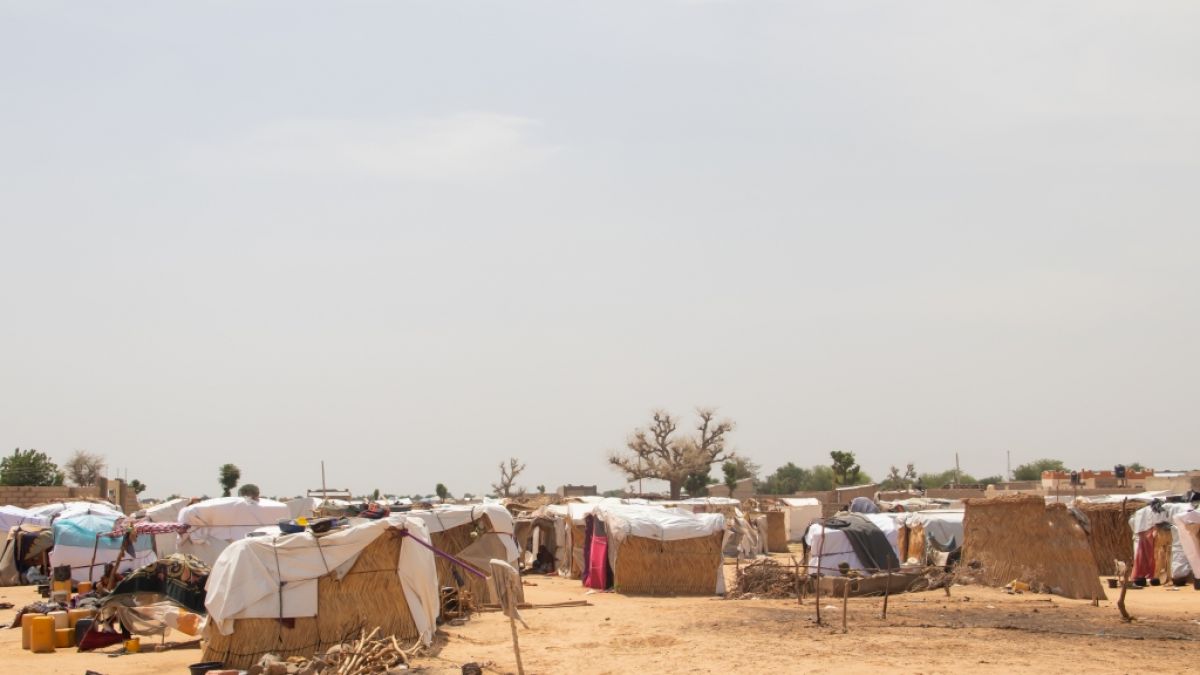 Ein Flüchtlingscamp im Südsudan. (Foto)
