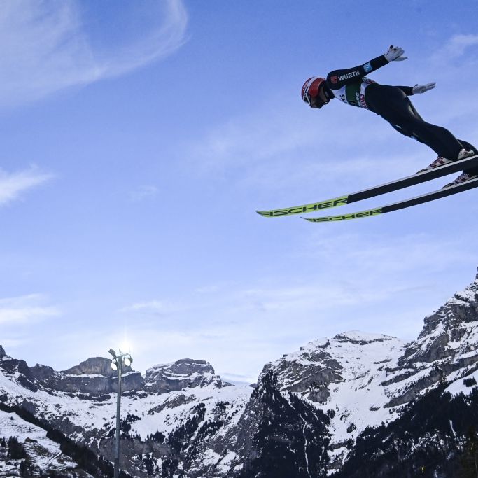 Skispringer Geiger wird Zweiter in Engelberg, Formkrise für Eisenbichler