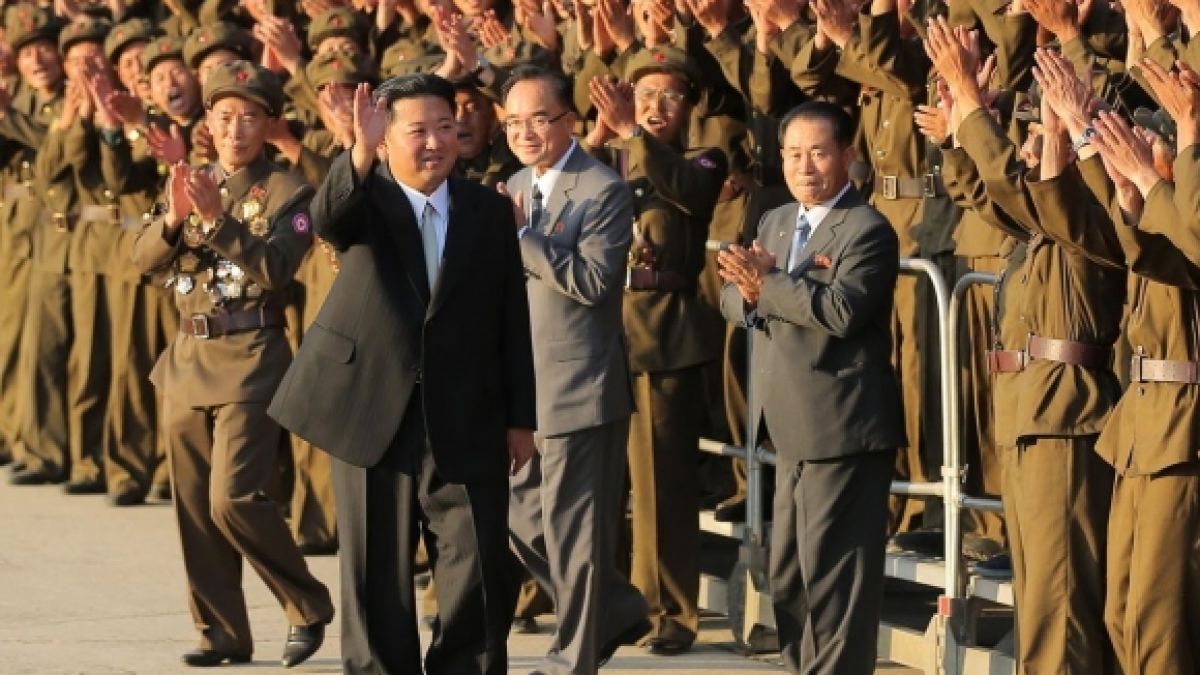 So zeigte sich Kim Jong Un noch im vergangenen September. (Foto)