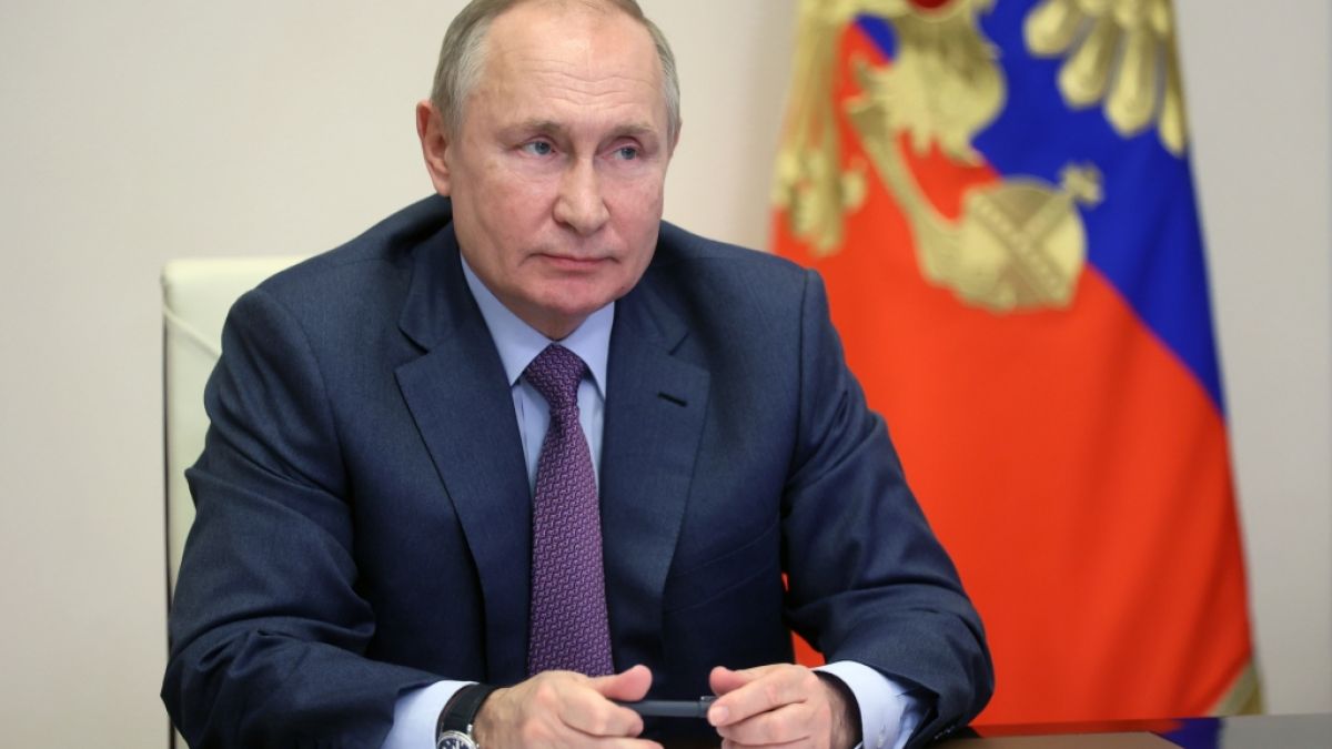 Wladimir Putin schürt weiterhin Kriegsangst. (Foto)