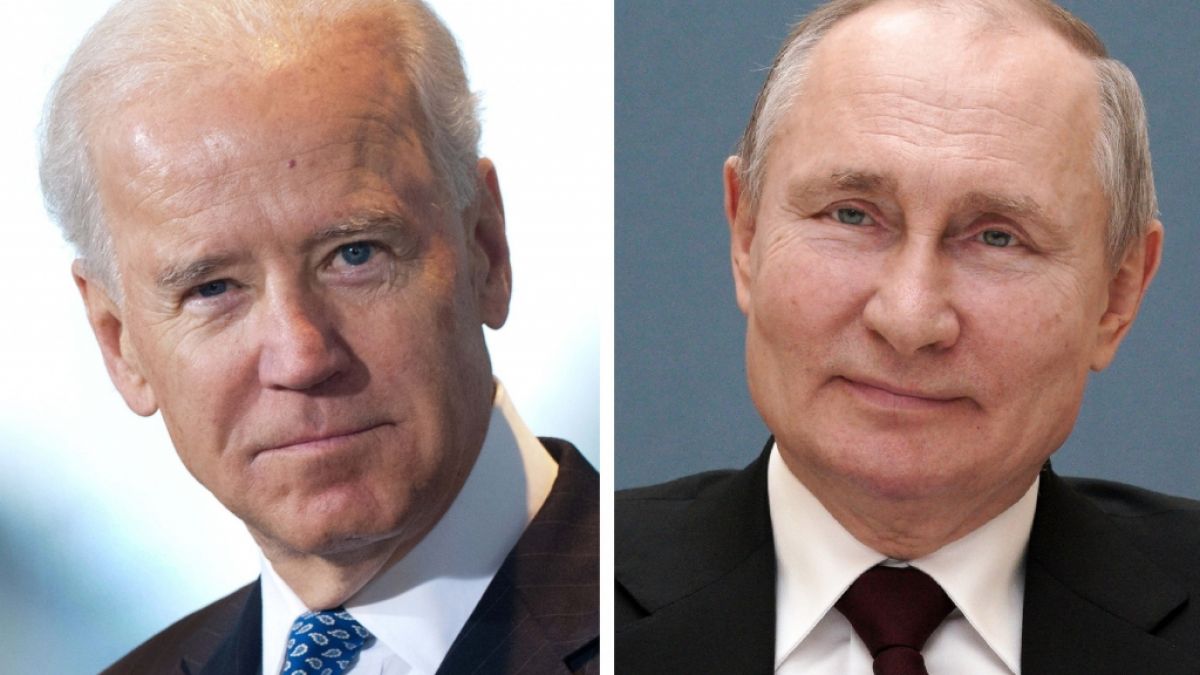 US-Präsident Biden hat Russlands Präsident Putin im Falle einer Ukraine-Invasion mit harten Sanktionen gedroht. (Foto)