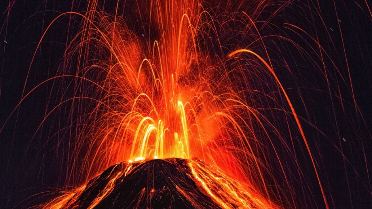 Wissenschaftler haben unter einer Inselkette in Alaska offenbar einen schlummernden Supervulkan entdeckt. (Foto)