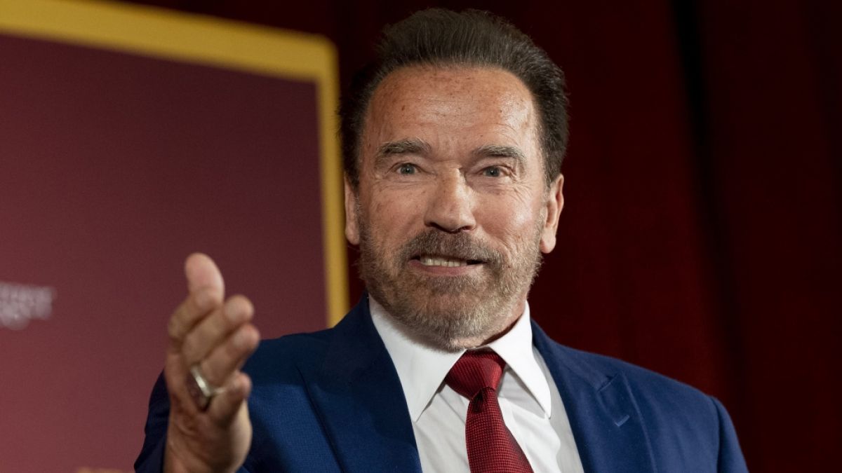 Arnold Schwarzenegger war am Freitag in einem Autounfall verwickelt. (Foto)