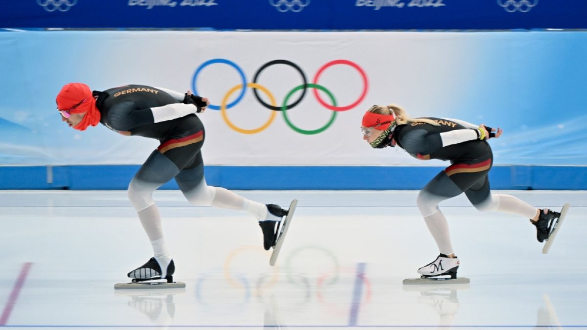 Wie schlagen sich die deutschen Athleten beim Eisschnelllauf? (Foto)