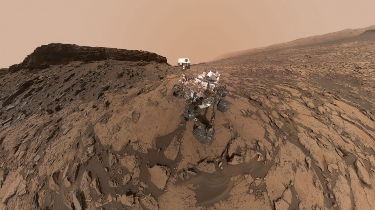 Ein Alien-Fan will auf einem Mars-Rover-Bild einen Alien entdeckt haben. (Foto)