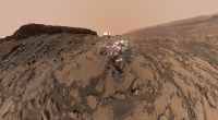 Ein Alien-Fan will auf einem Mars-Rover-Bild einen Alien entdeckt haben.