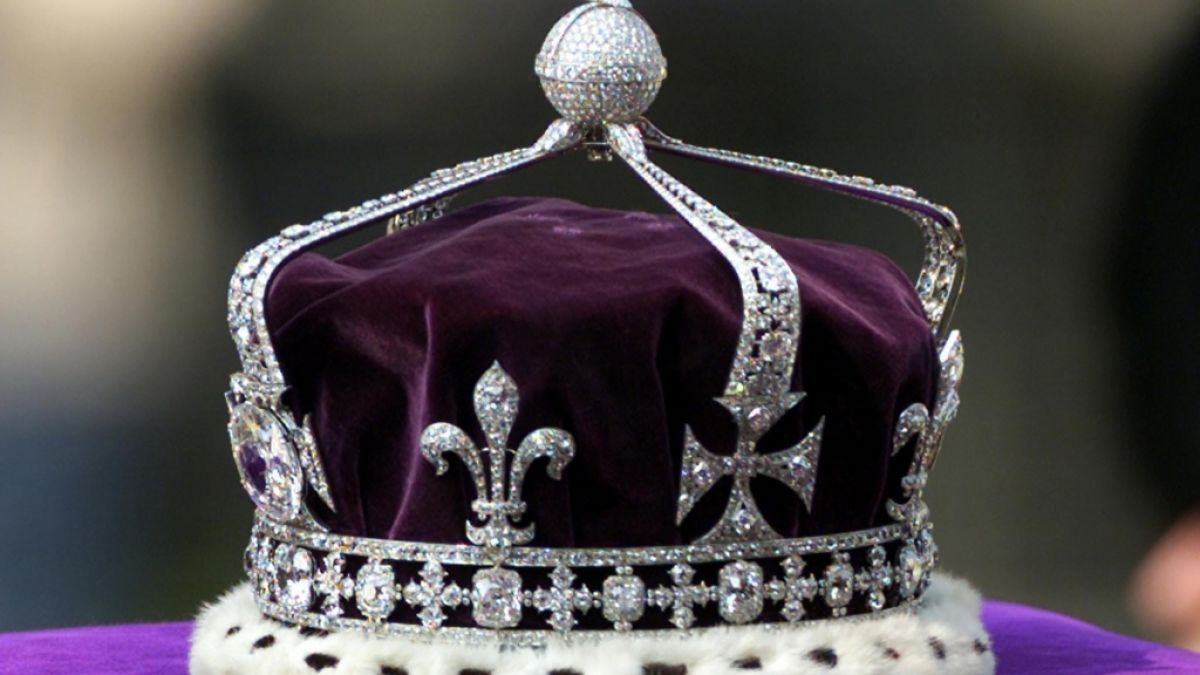Reserviert für Herzogin Camilla: Die Krone von Queen Mum mit dem prächtigen Koh-i-Noor-Diamanten wird eines Tages Prinz Charles' Frau als Königin tragen. (Foto)