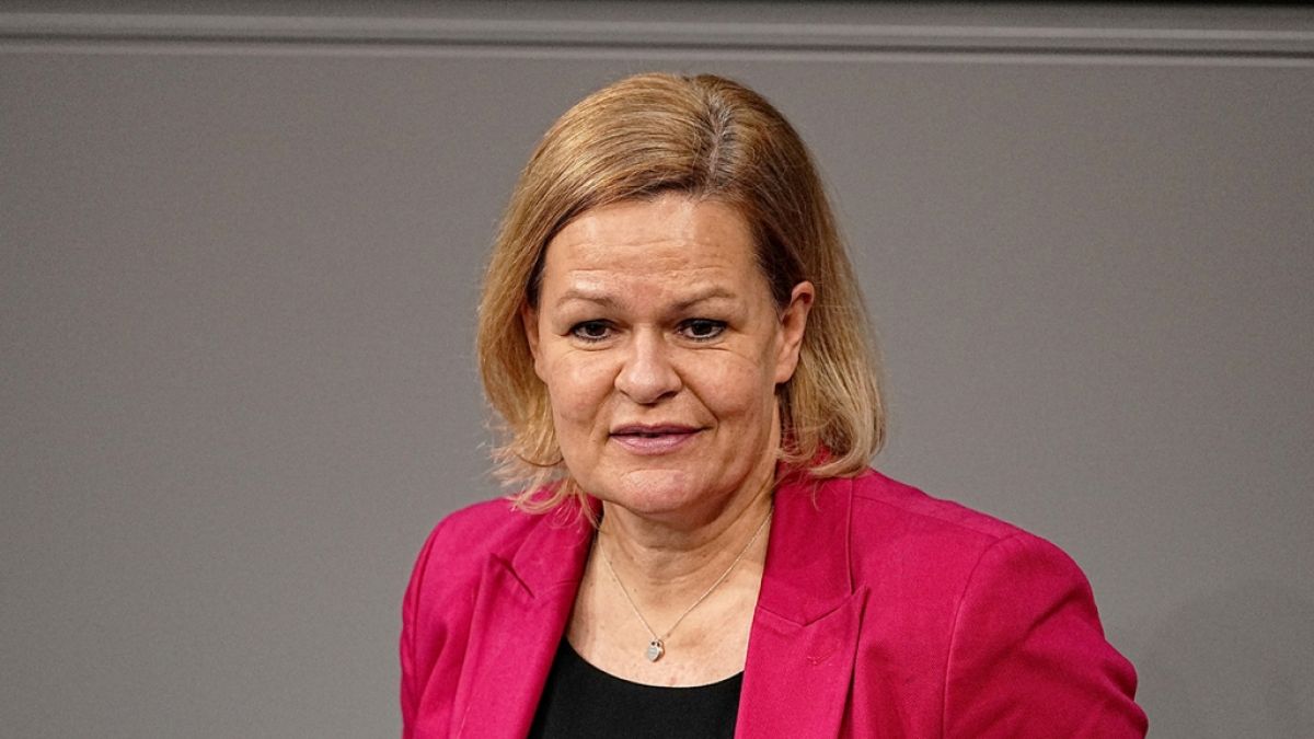 Nancy Faeser, Bundesinnenministerin (Foto)