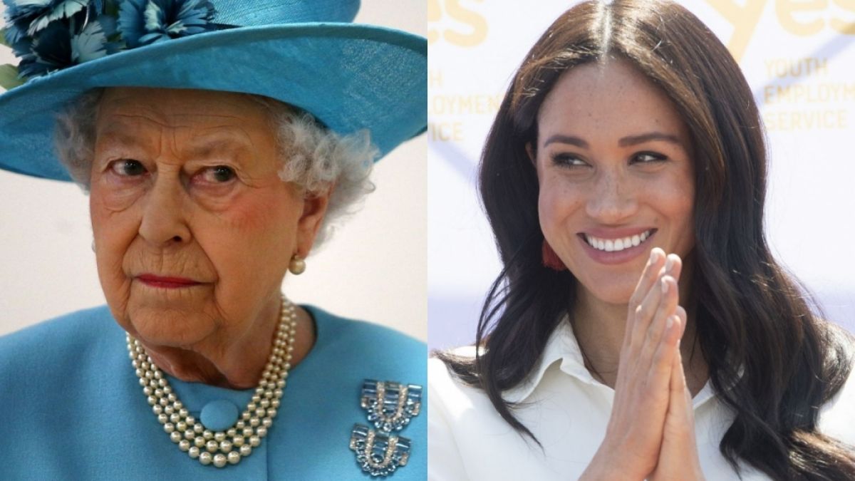 Queen Elizabeth II. und Meghan Markle fanden sich einmal mehr in den Royals-News der vergangenen Woche wieder. (Foto)
