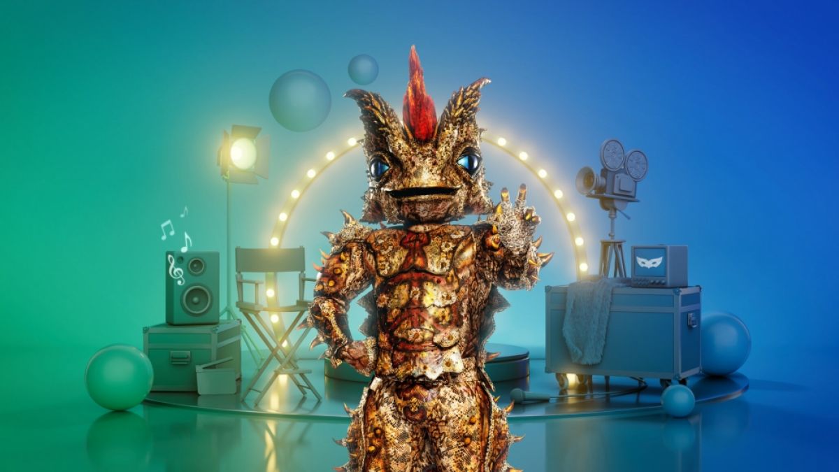 Der tut nix, der will nur singen: Der Dornteufel ist eine von zehn Masken in Staffel 6 von "The Masked Singer". (Foto)