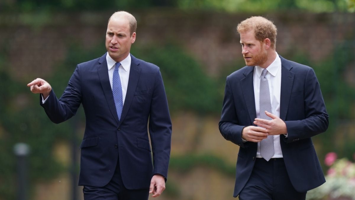 Prinz William und Prinz Harry müssen sich wieder versöhnen. (Foto)