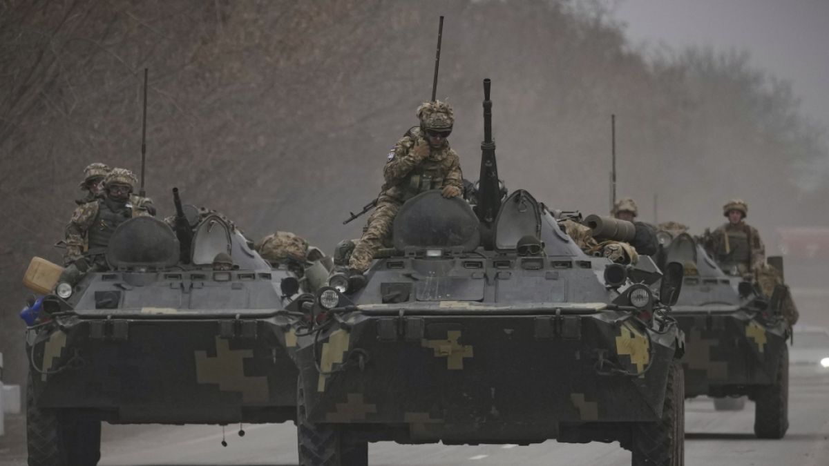 Russische Truppen nehmen immer mehr ukrainische Städte ein. (Foto)