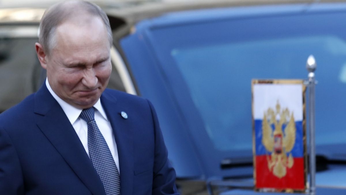 Wladimir Putin freut sich über tägliche Millionenzahlungen aus Europa. (Foto)