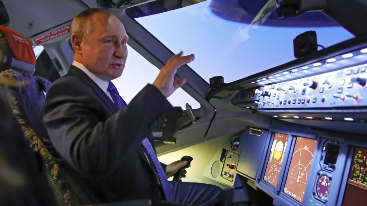 Wladimir Putins "fliegender Panzer" wurde abgeschossen. (Foto)
