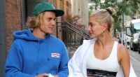 Auch ohne Pelz ein hübsches Bieber-Paar: Hailey (25) mit ihrem Ehemann Justin (28)