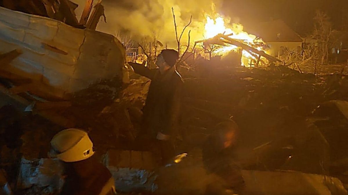 Ukrainische Behörden melden Tote und viele Verletzte bei russischen Luftangriffen. (Foto)