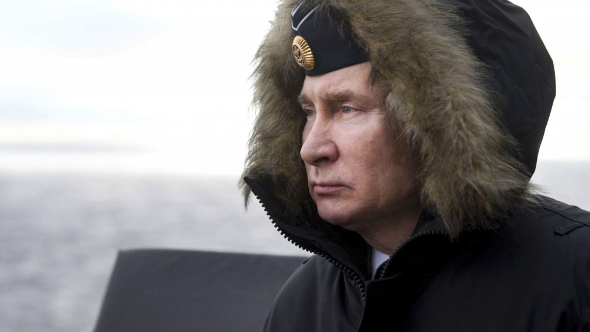 Putin hat Video-Material alter Raketentests veröffentlicht. (Foto)